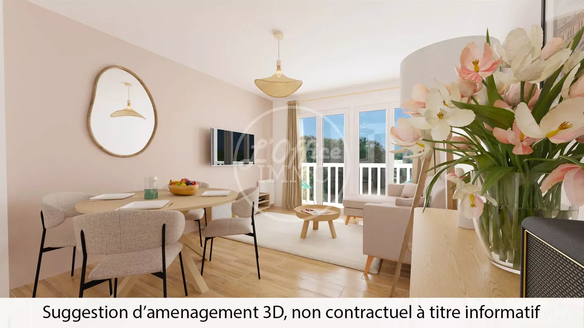Vente Appartement 56m² 3 Pièces à La Valette-du-Var (83160) - L'Office Immo